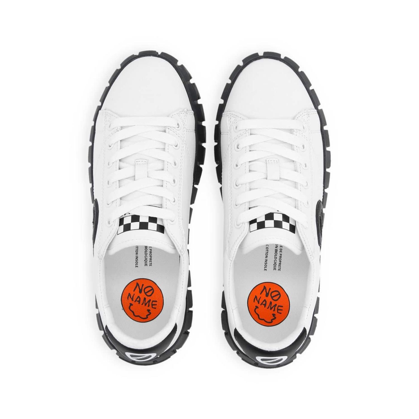 PLAY SNEAKER  -  NAPPA RECYCLED  - BIANCO/NERO